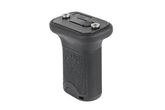 The BCMGunfighter short vertical grip keymod is made from durable black polymer